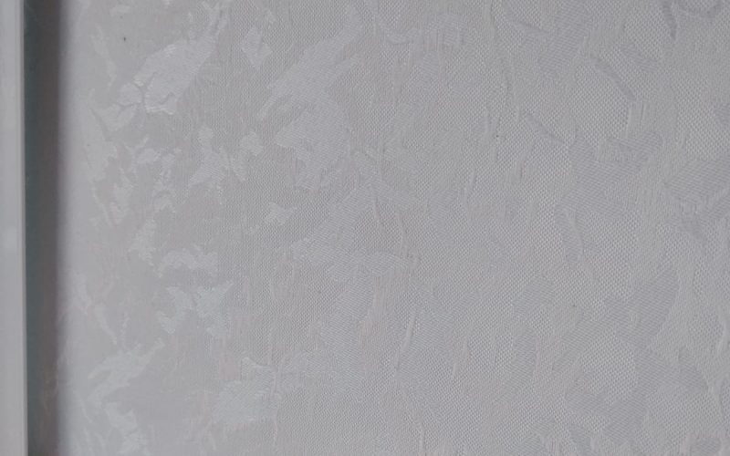 Рулонные шторы блэкаут в закрытой системе UNI-2, ткань Шёлк белый, Санкт-Петербург, фото 2