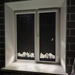 Рулонные шторы с перфорацией «Ночной город», Санкт-Петербург, фото 2